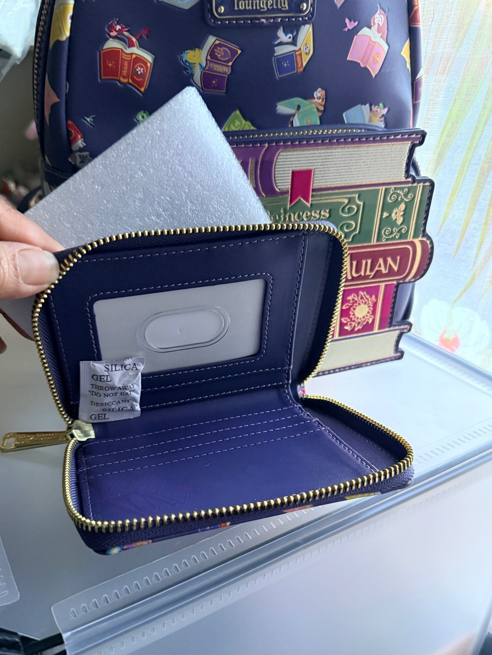 Loungefly Disney Princess Books Mini Backpack Set - Picture 3 of 8